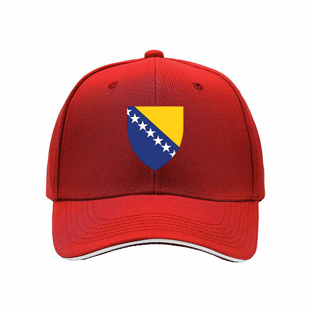 Bosnia Herzegovina Flag Cap Men's Women's Baseball Hat Gift - Image 6