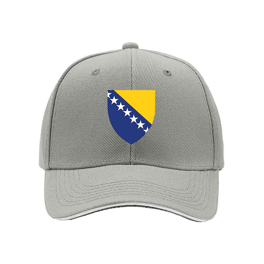 Bosnia Herzegovina Flag Cap Men's Women's Baseball Hat Gift - Image 7