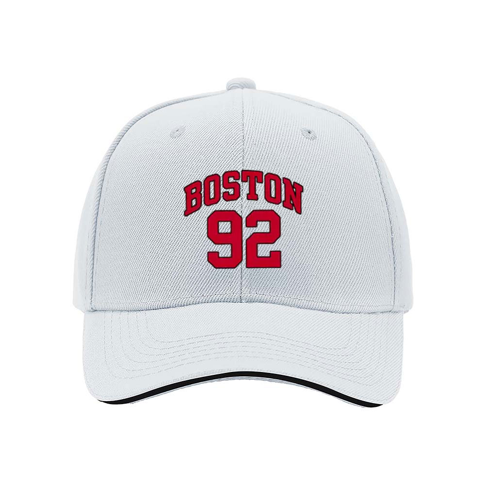 Boston 92 Men's Baseball Cap Red Embroidery Gift Hat - Image 5