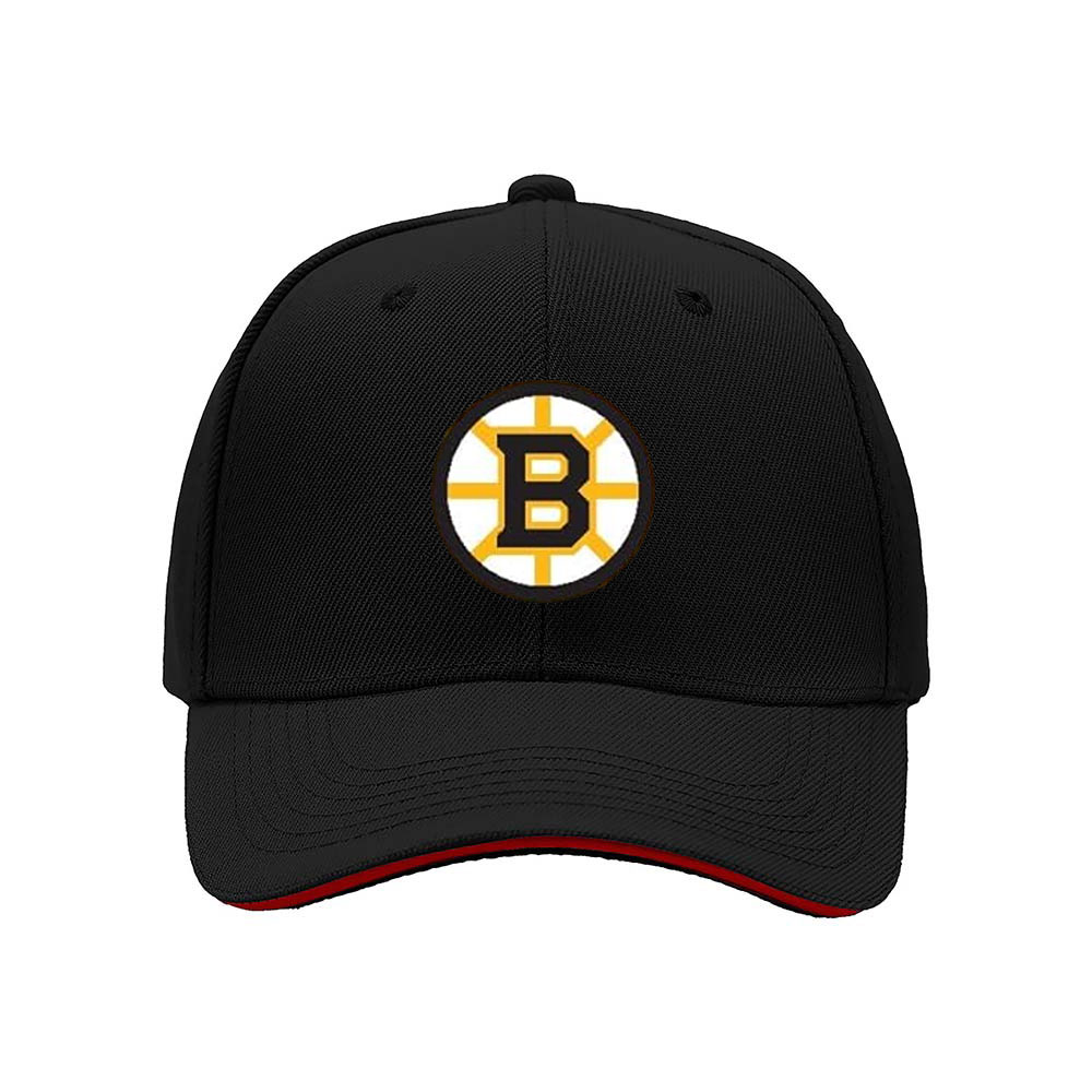 Boston Bruins Logo Baseball Cap Men's Women's Sports Gift Hat