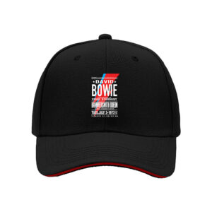 David Bowie Ziggy Stardust Concert Baseball Cap Men's Women's Gift Hat