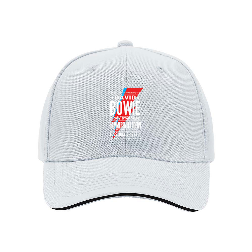 David Bowie Ziggy Stardust Concert Baseball Cap Men's Women's Gift Hat - Image 5