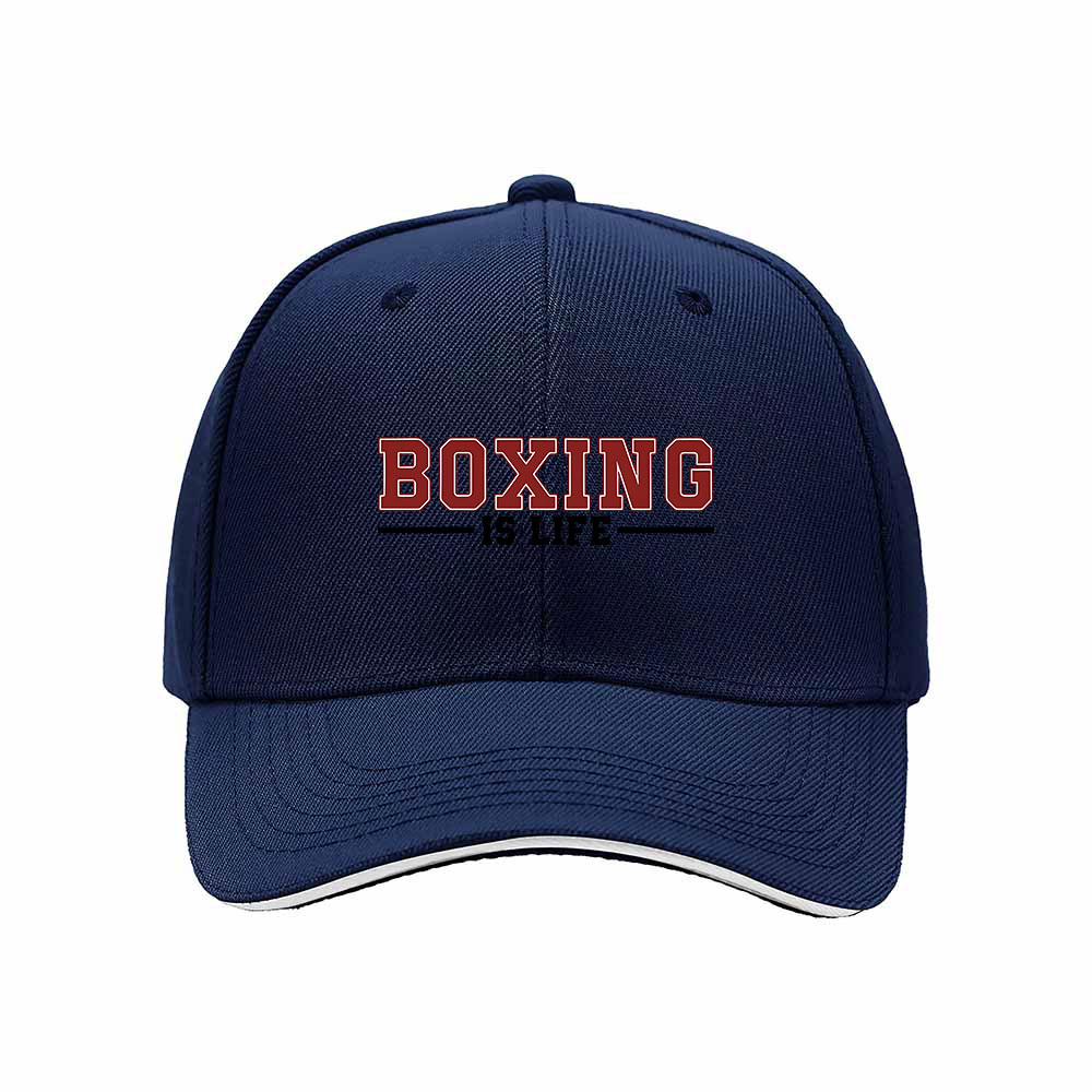 Boxing Is Life Men's Baseball Cap Sport Gift Hat - Image 2