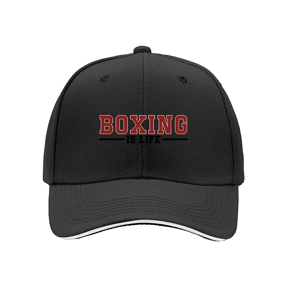 Boxing Is Life Men's Baseball Cap Sport Gift Hat - Image 3