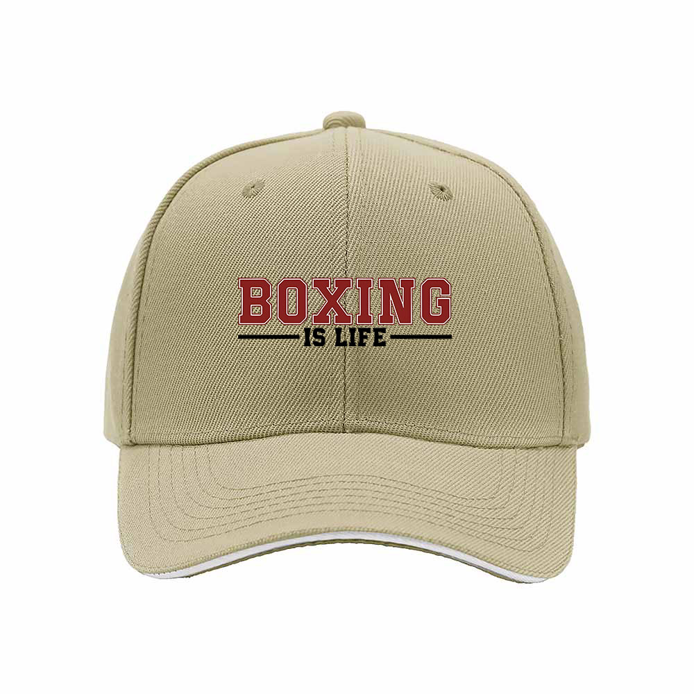 Boxing Is Life Men's Baseball Cap Sport Gift Hat - Image 4