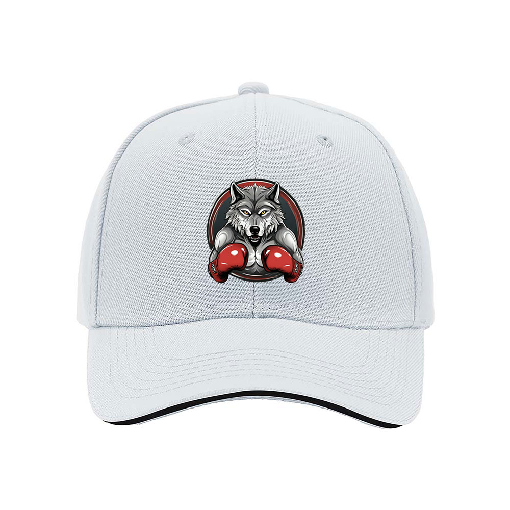 Wolf Boxing Gloves Men's Baseball Cap Gift for Sports Fans - Image 5