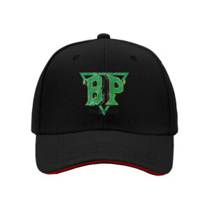 BP Logo Men's Baseball Cap Black Green Embroidered Hat Gift for Fans