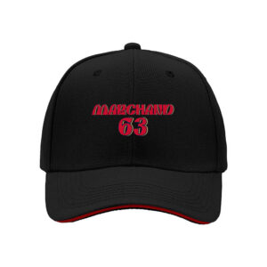 Marchand 63 Men's Baseball Cap Red Embroidery Sports Gift