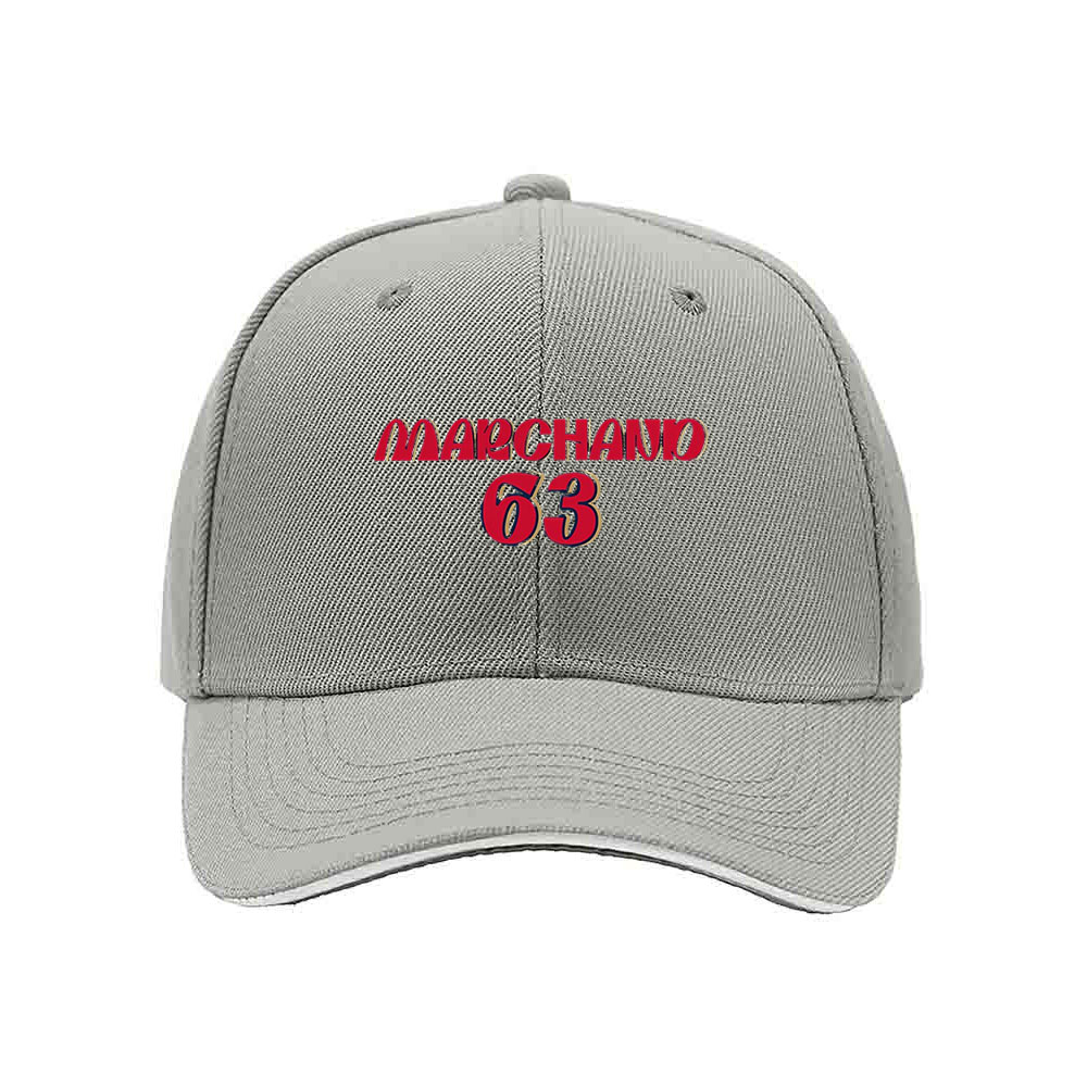 Marchand 63 Men's Baseball Cap Red Embroidery Sports Gift - Image 7