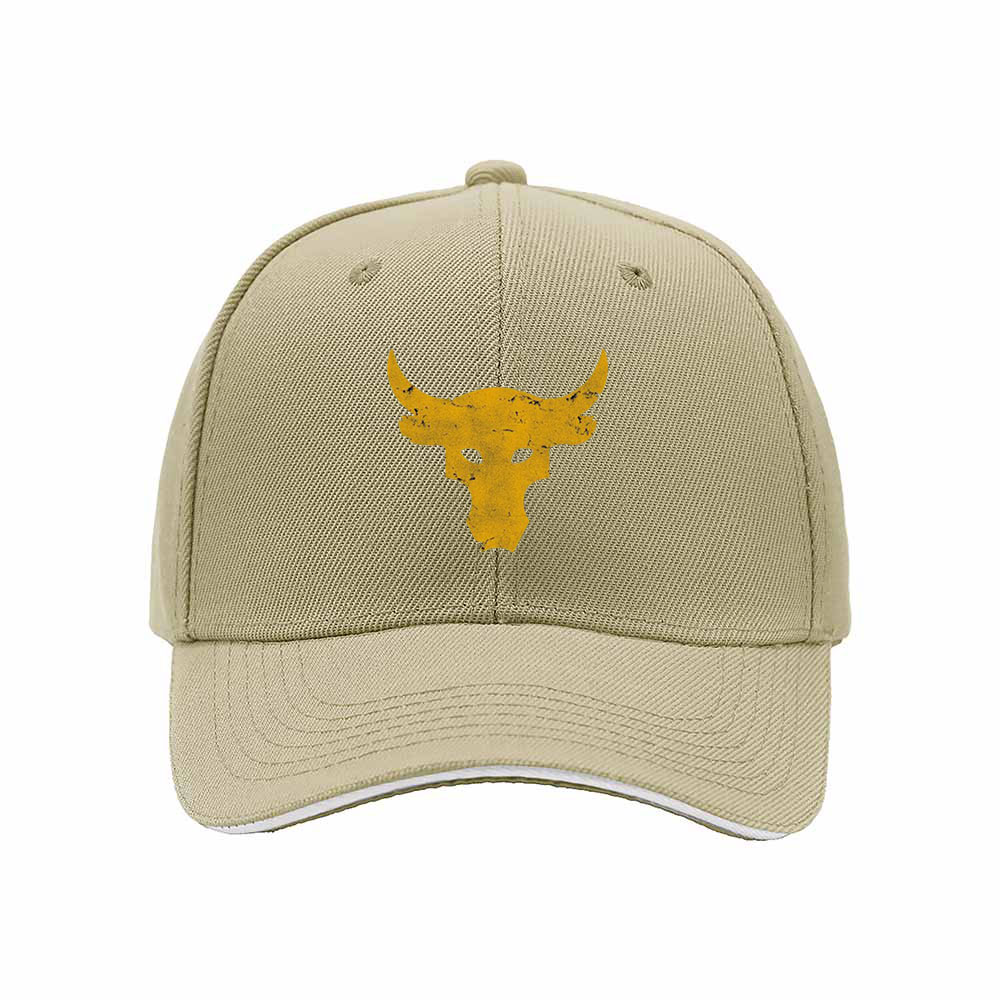 Black Bull Head Logo Baseball Cap Men's Women's Gift Style - Image 4