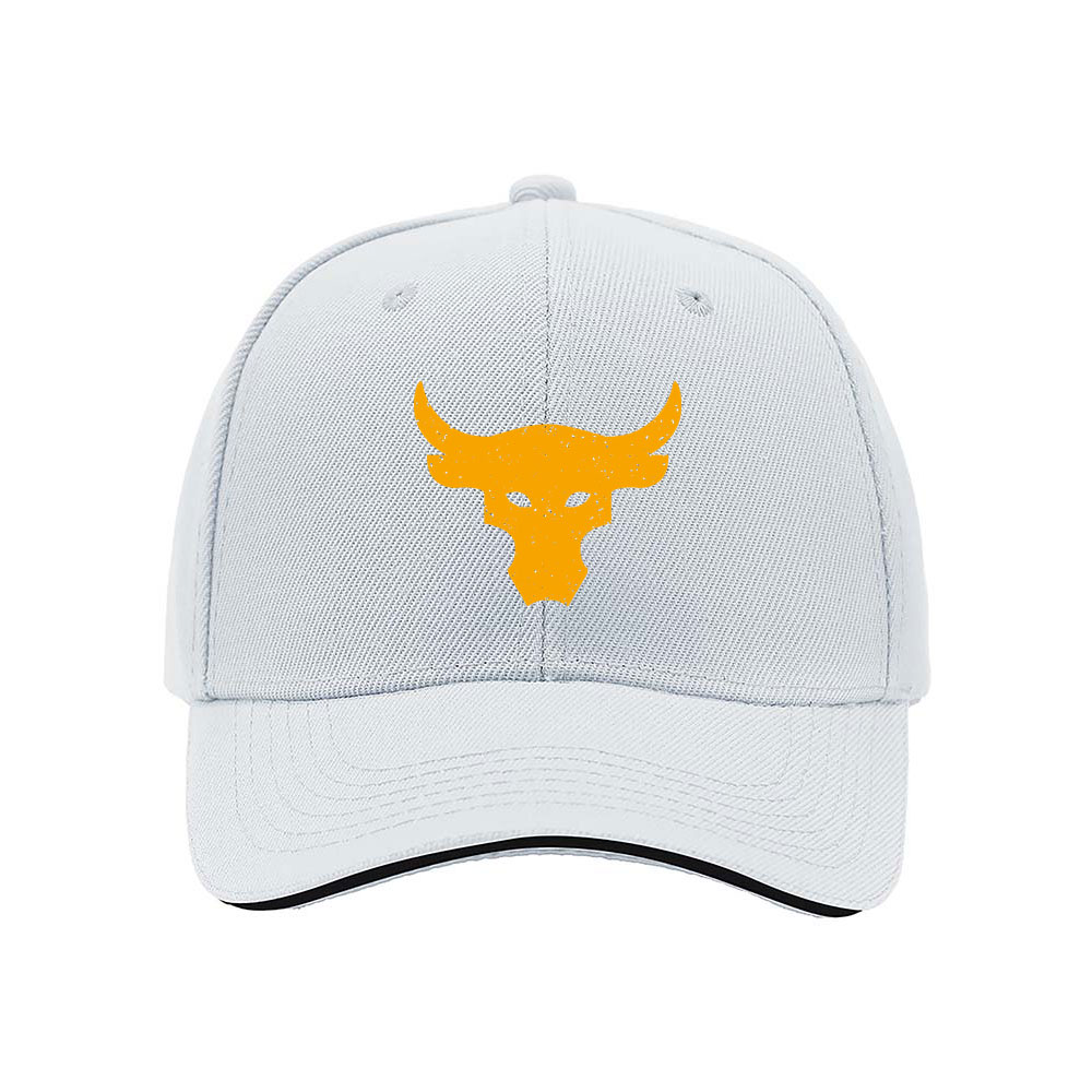 Black Baseball Cap with Yellow Bull Logo Men's Women's Fashion Gift Hat - Image 5