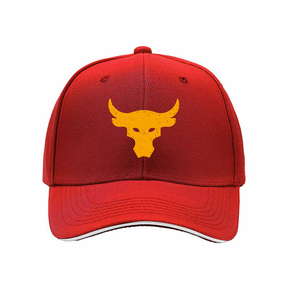 Black Baseball Cap with Yellow Bull Logo Men's Women's Fashion Gift Hat - Image 6