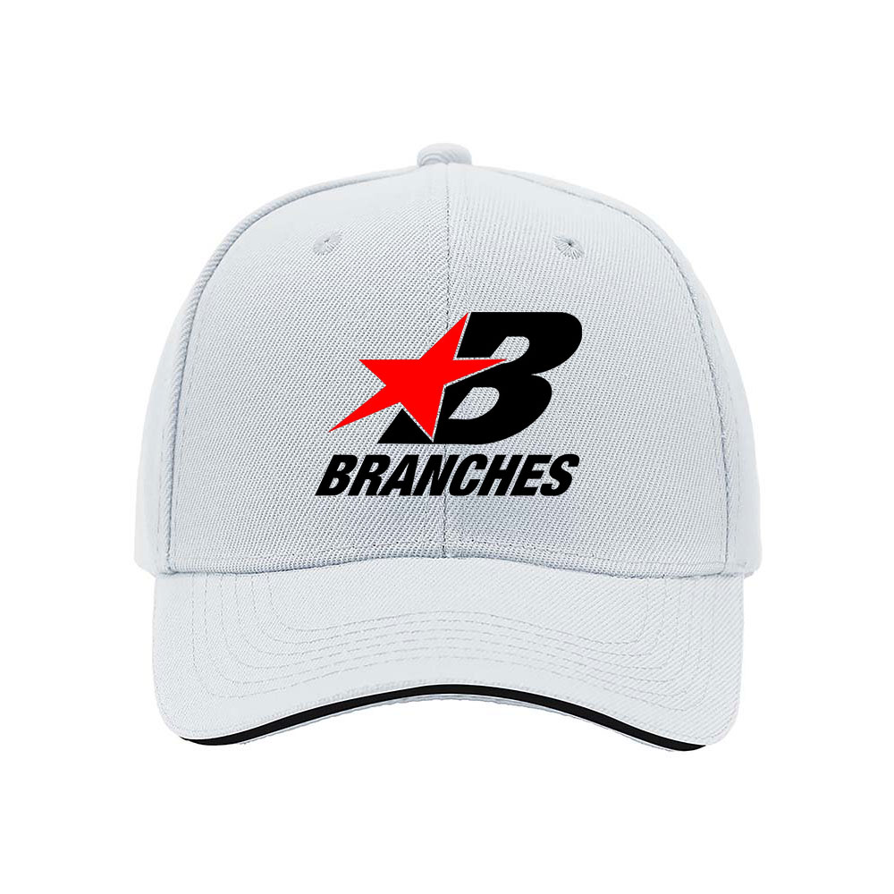 Black Baseball Cap with Red Star Logo Branches Brand Men's Women's Hat Gift for Sports Fans - Image 5