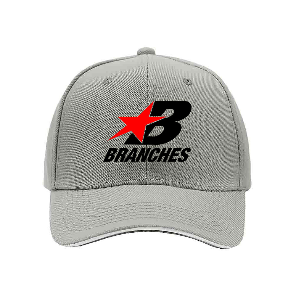 Black Baseball Cap with Red Star Logo Branches Brand Men's Women's Hat Gift for Sports Fans - Image 7