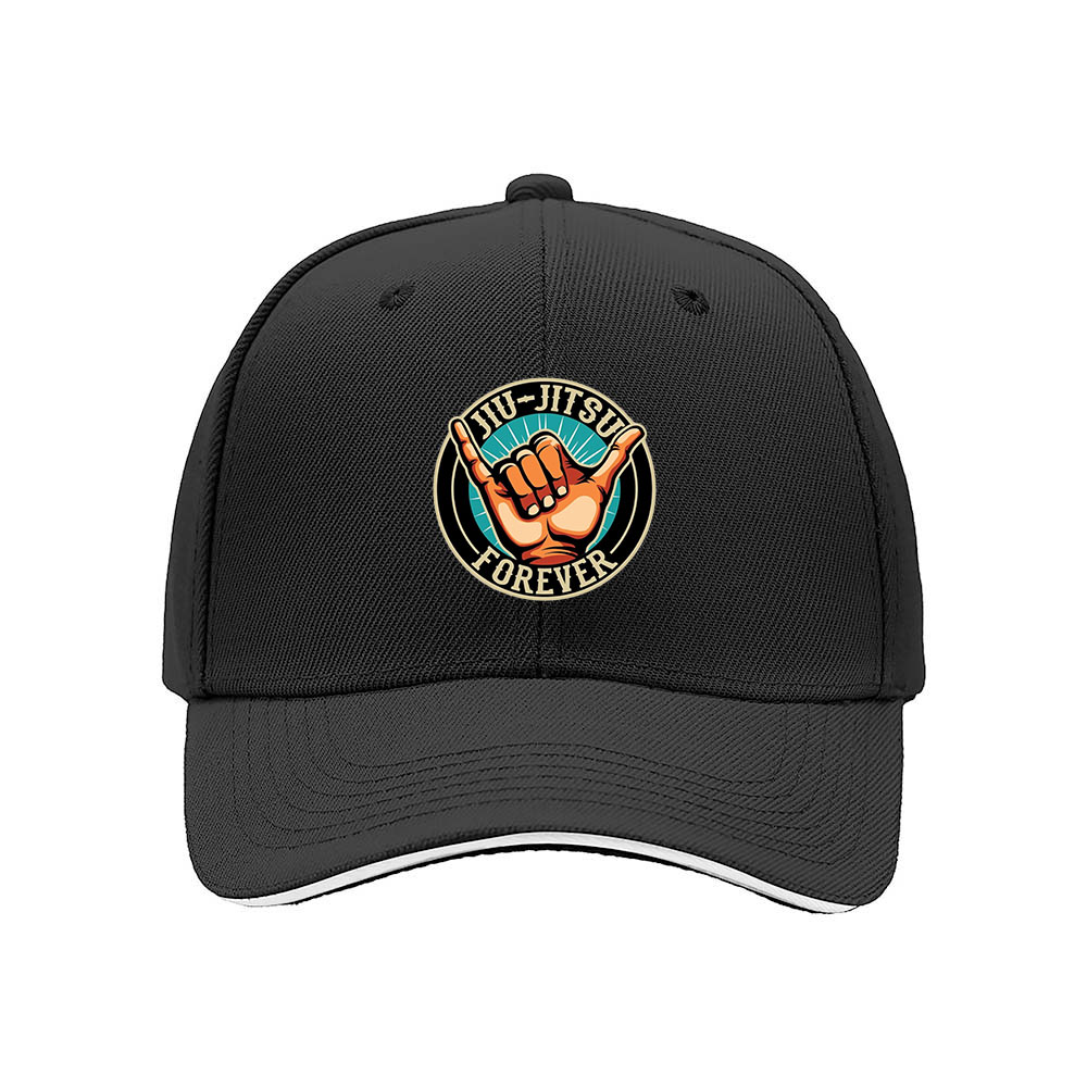 Jiu Jitsu Forever Men's Baseball Cap Gift for Martial Arts Fans - Image 3