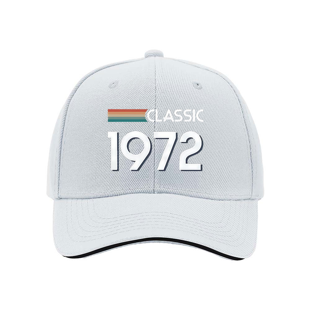 Classic 1972 Men's Baseball Cap Birthday Gift for Him Her - Image 5
