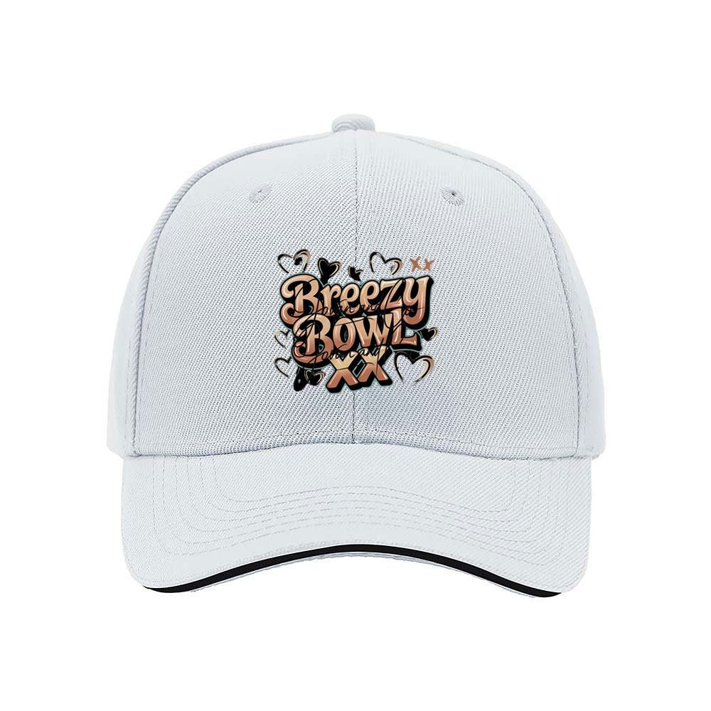 Breezy Bowl XX Men's Women's Baseball Cap Gift Fashion Hat - Image 5
