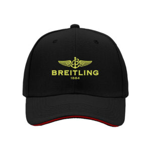 Breitling Logo Men's Baseball Cap 1884 Embroidered Hat Gift