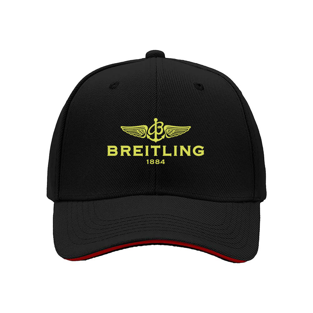 Breitling Logo Men's Baseball Cap 1884 Embroidered Hat Gift