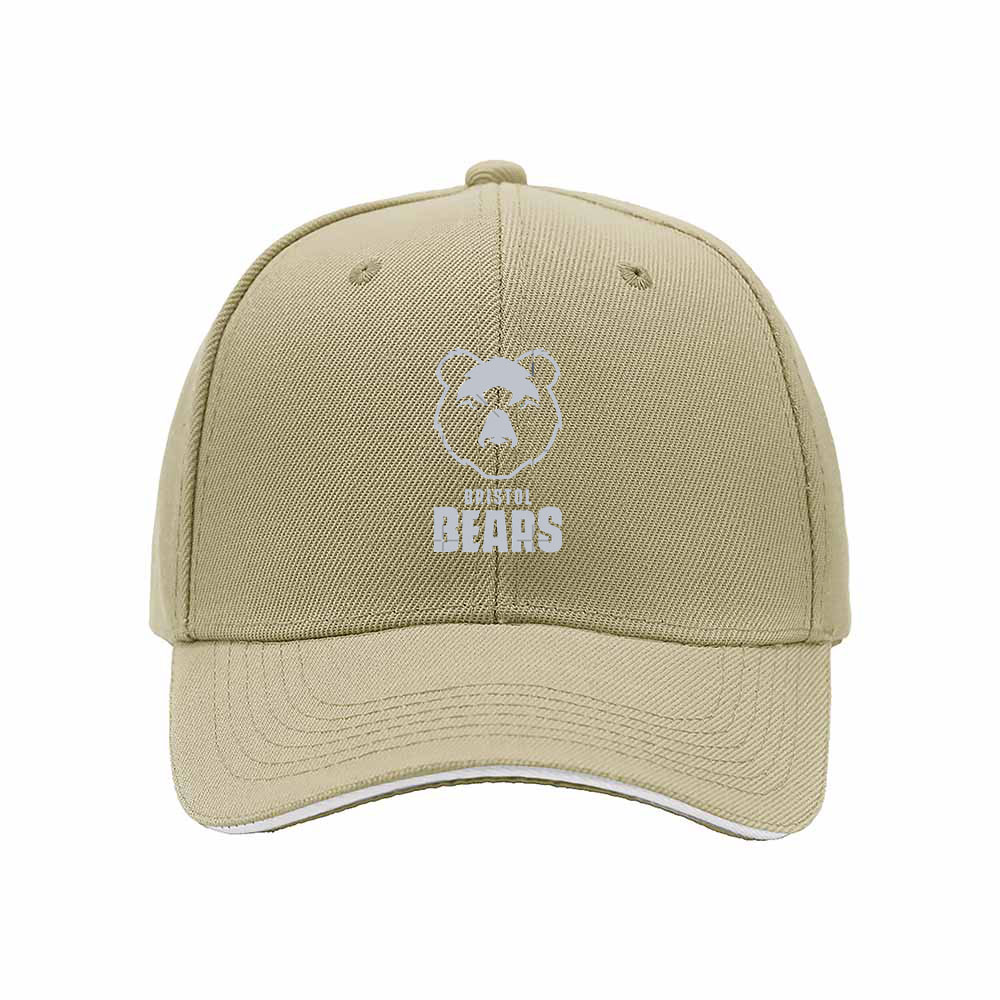 Bristol Bears Logo Baseball Cap Men's Women's Gift Hat - Image 4