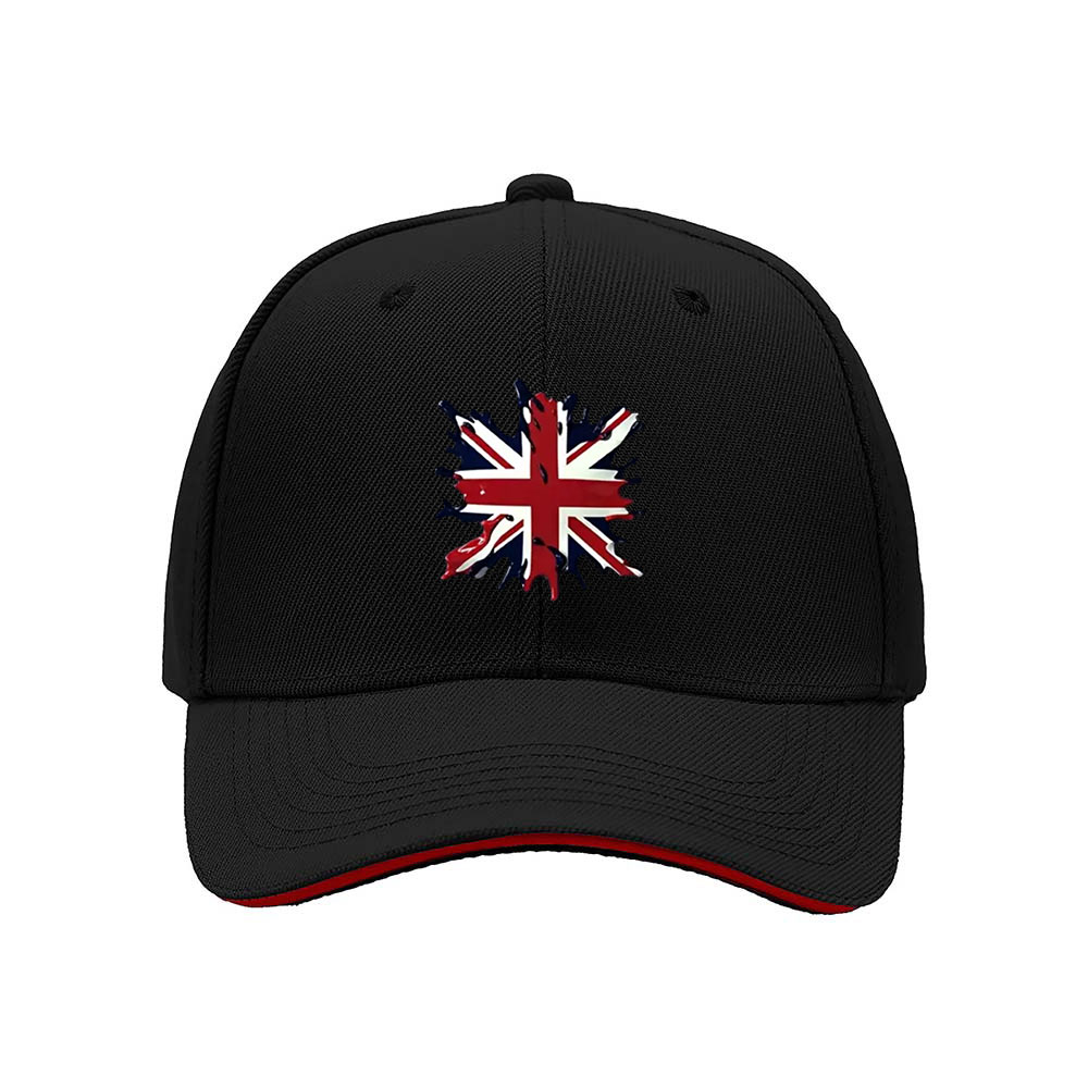 British Flag Print Baseball Cap for Men and Women Casual Gift Hat
