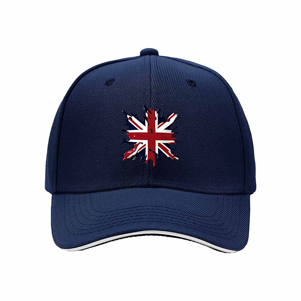 British Flag Print Baseball Cap for Men and Women Casual Gift Hat - Image 2
