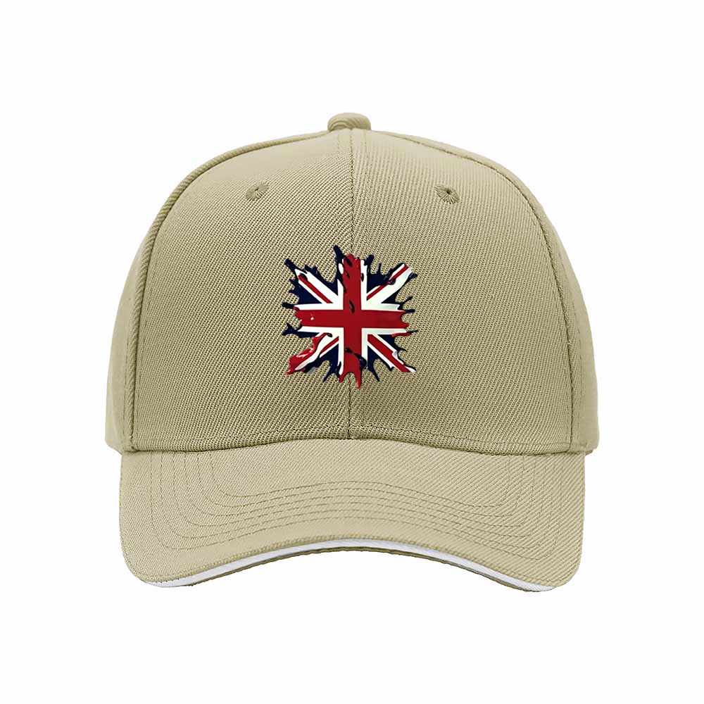 British Flag Print Baseball Cap for Men and Women Casual Gift Hat - Image 4