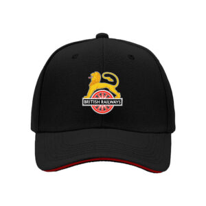 British Railways Logo Men's Baseball Cap Gift for Train Fans