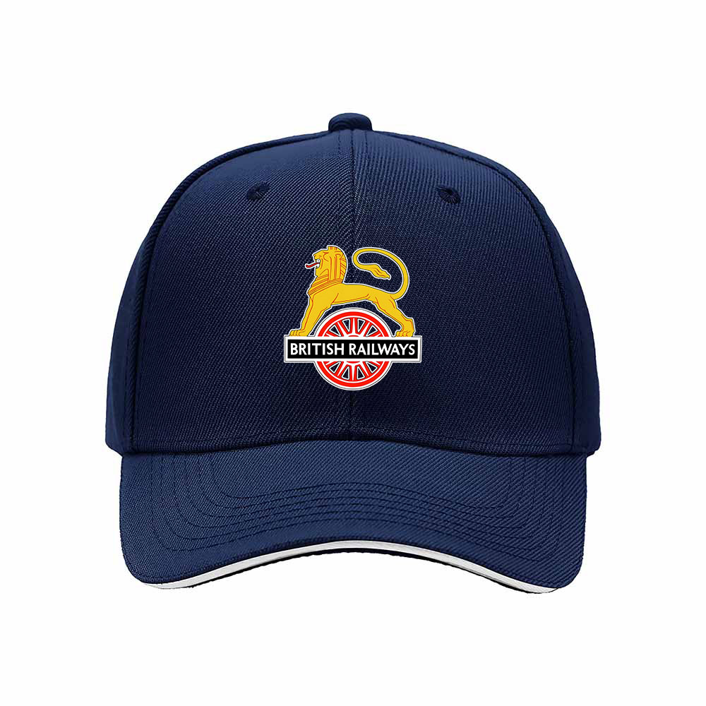 British Railways Logo Men's Baseball Cap Gift for Train Fans - Image 2