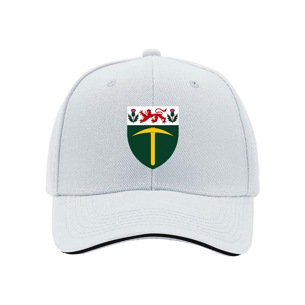 Black Baseball Cap with Tynemouth Crest Design for Men and Women Gift Wear - Image 5