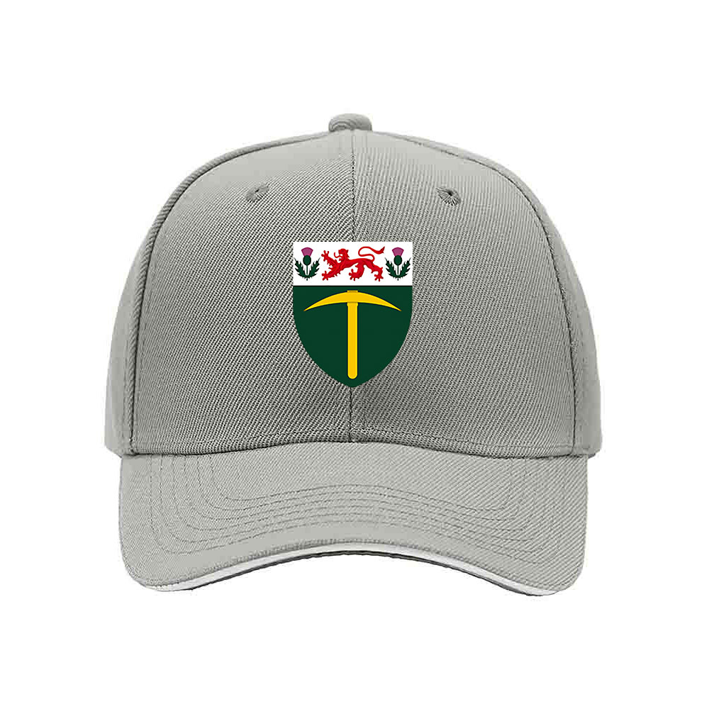 Black Baseball Cap with Tynemouth Crest Design for Men and Women Gift Wear - Image 7