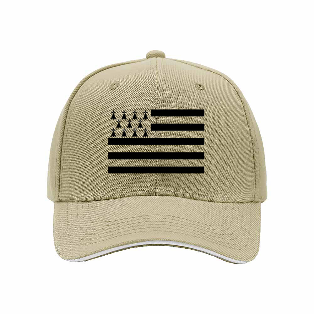 Black USA Flag Baseball Cap Men's Women's Outdoor Gift Hat - Image 4