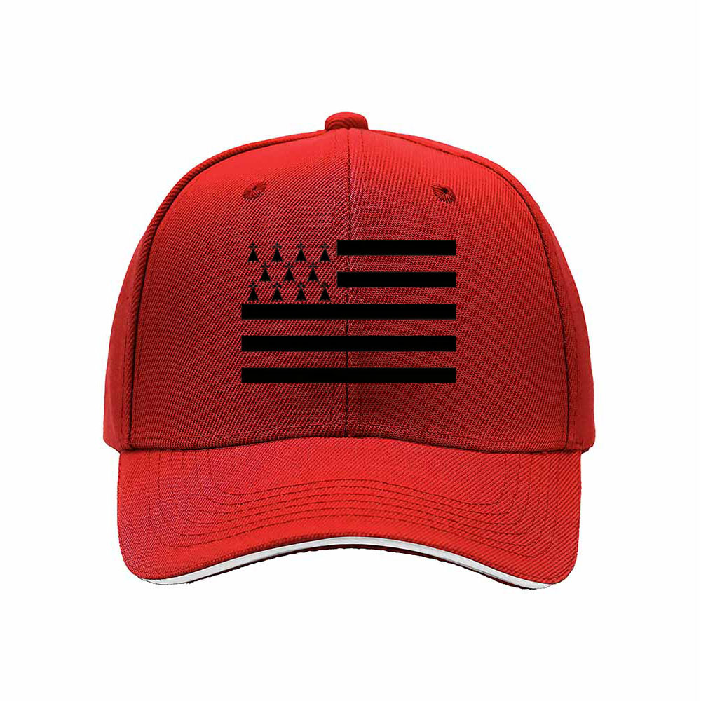 Black USA Flag Baseball Cap Men's Women's Outdoor Gift Hat - Image 6