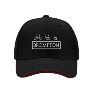 Brompton Bike Logo Men's Baseball Cap Gift for Cyclists