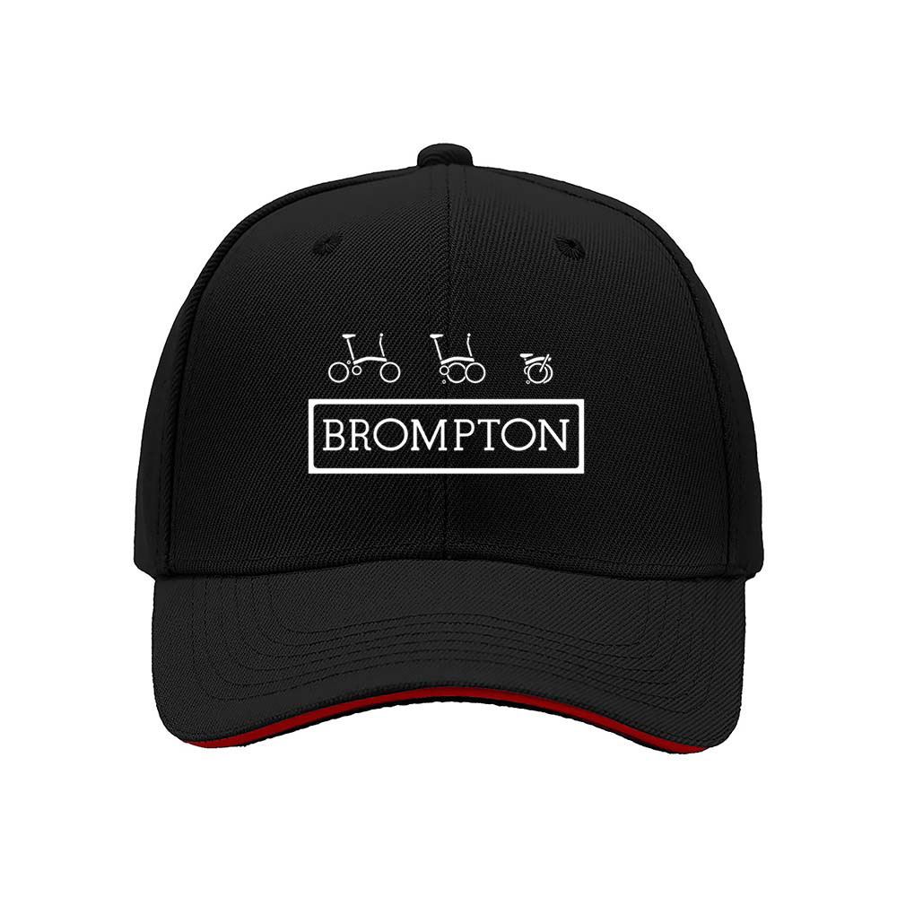 Brompton Bike Logo Men's Baseball Cap Gift for Cyclists