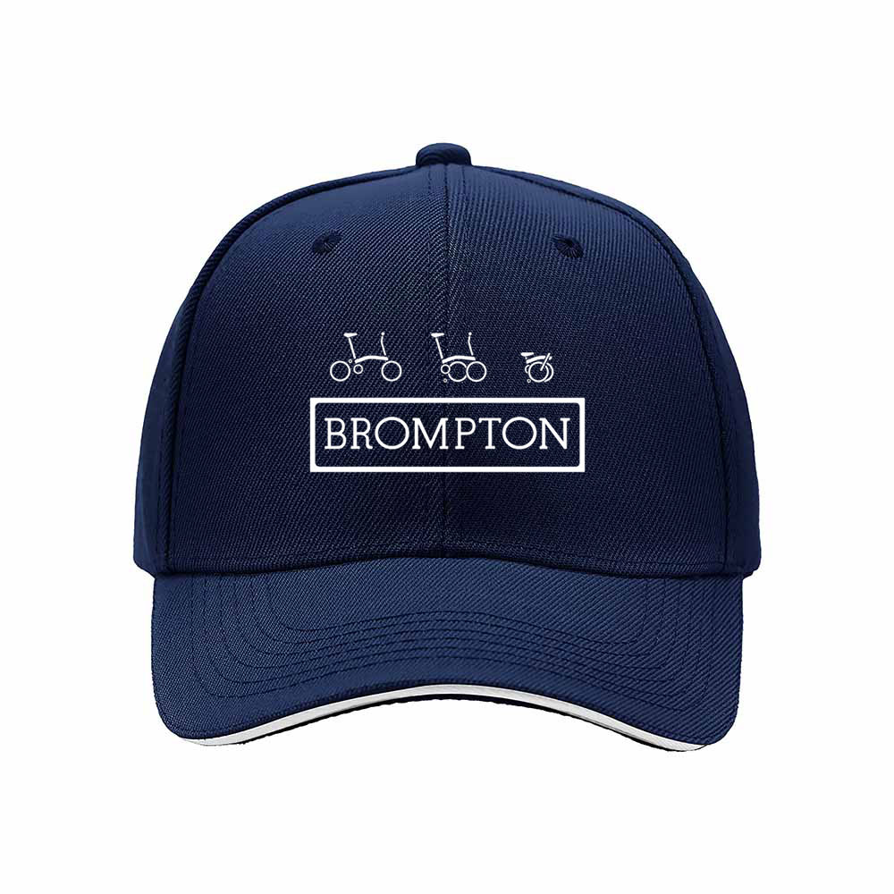 Brompton Bike Logo Men's Baseball Cap Gift for Cyclists - Image 2