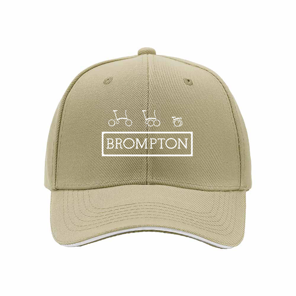 Brompton Bike Logo Men's Baseball Cap Gift for Cyclists - Image 4