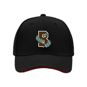 Brown B Logo Baseball Cap Men's Women's Holiday Gift Hat