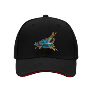 Men's Baseball Cap Trout Fishing Design Gift Hat