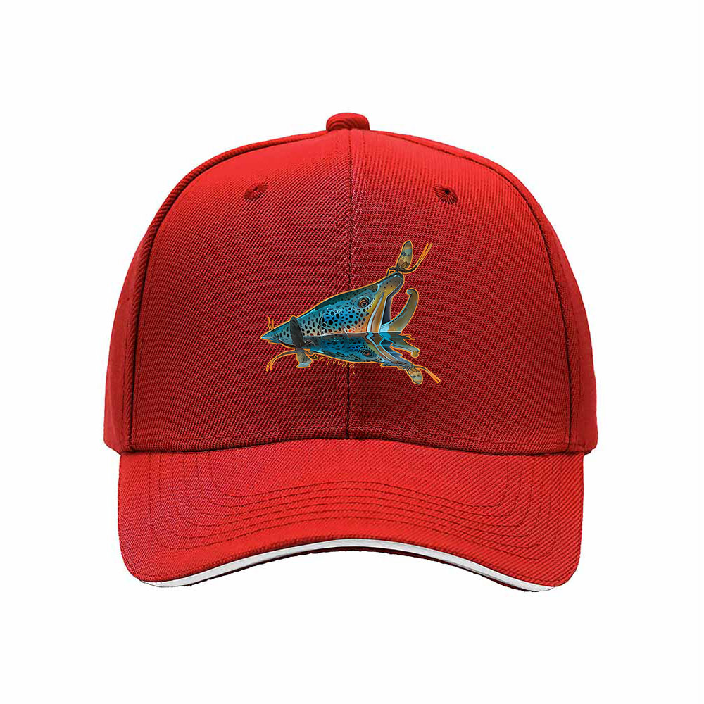 Men's Baseball Cap Trout Fishing Design Gift Hat - Image 6