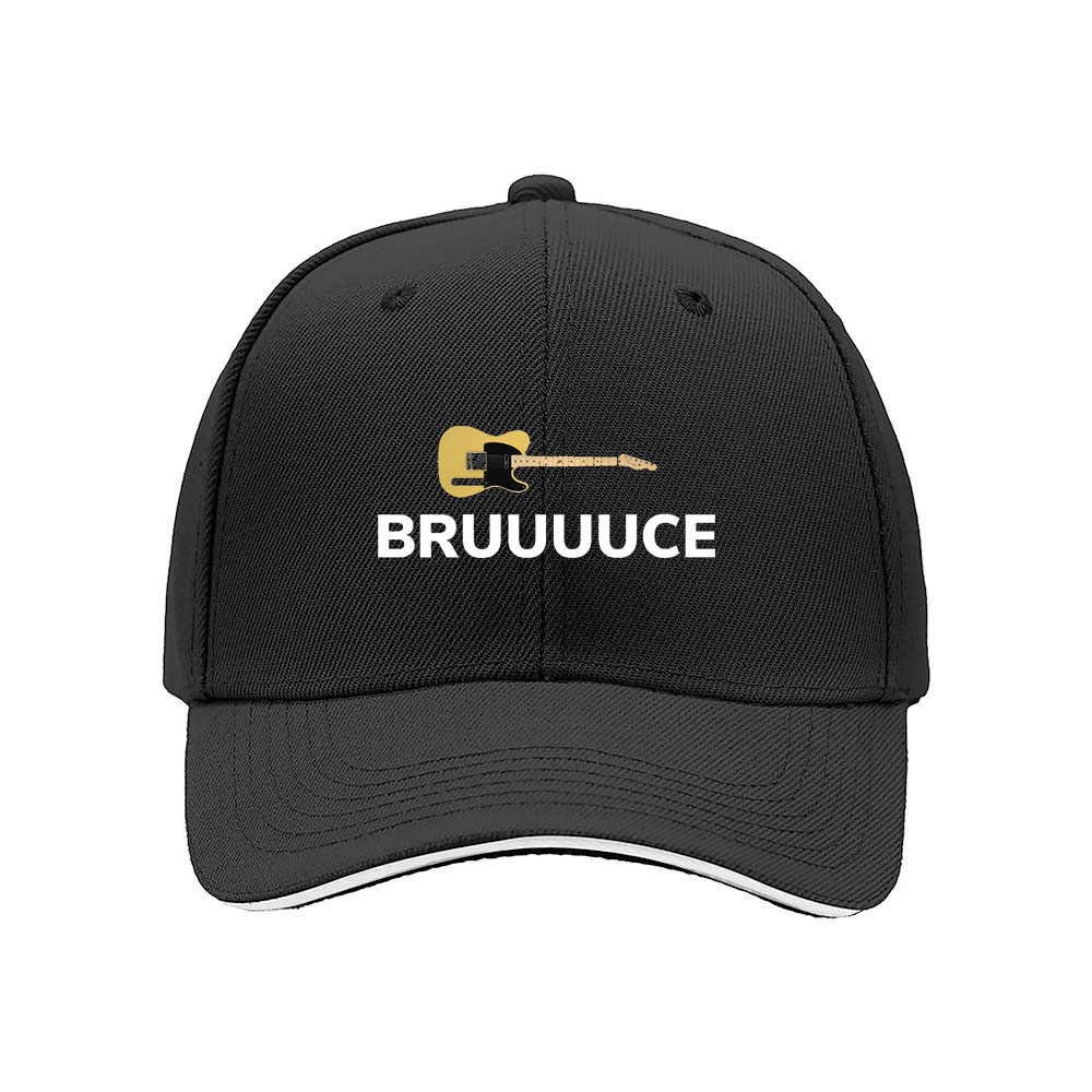 BRUUUCE Guitar Logo Baseball Cap Men's Women's Hat Gift - Image 3