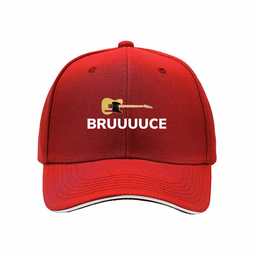 BRUUUCE Guitar Logo Baseball Cap Men's Women's Hat Gift - Image 6