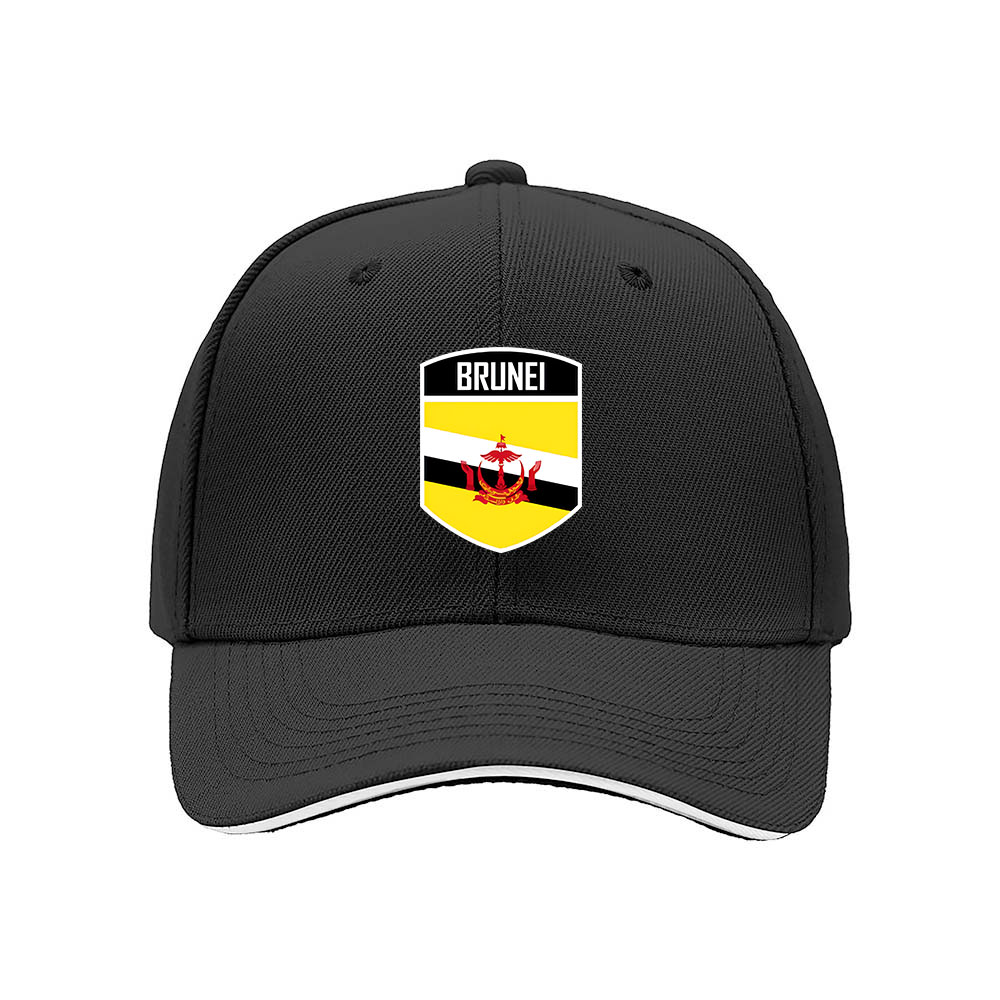 Brunei Flag Baseball Cap Men Women National Emblem Hat Gift - Image 3