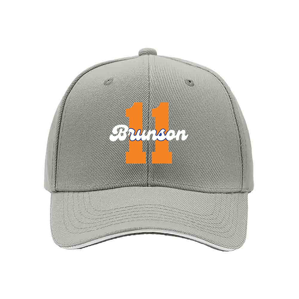 Brunson 11 Men's Baseball Cap Black Orange Gift Sport Hat - Image 7