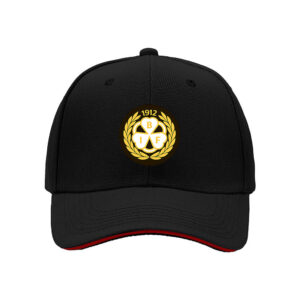 Black Baseball Cap with BIF 1912 Logo Men's Women's Gift Hat