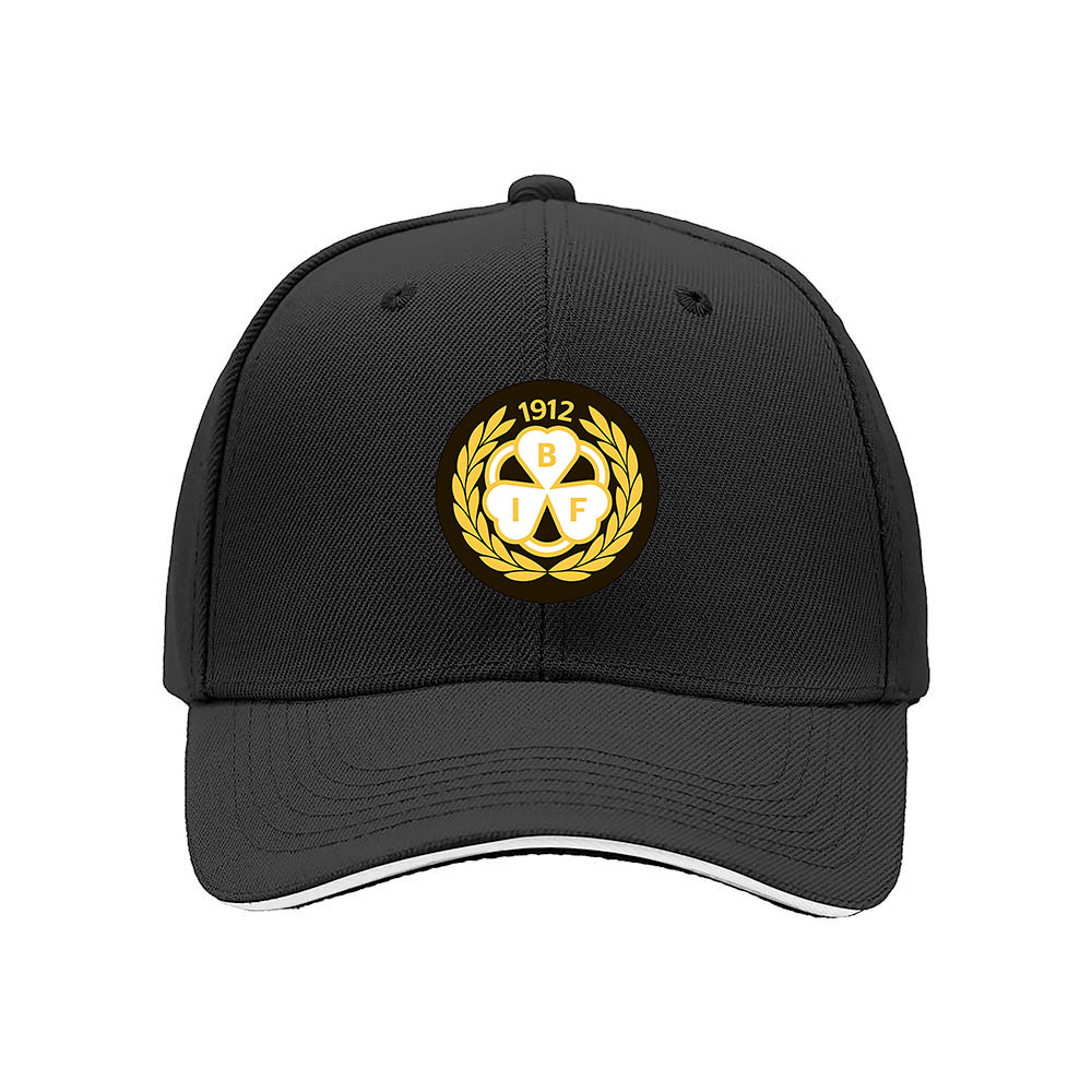 Black Baseball Cap with BIF 1912 Logo Men's Women's Gift Hat - Image 3