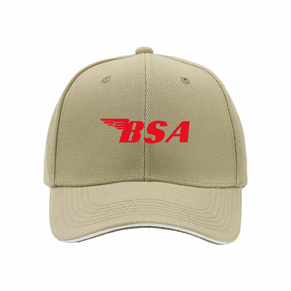 BSA Logo Baseball Cap Men Women Gift Hat Red Black Design - Image 4