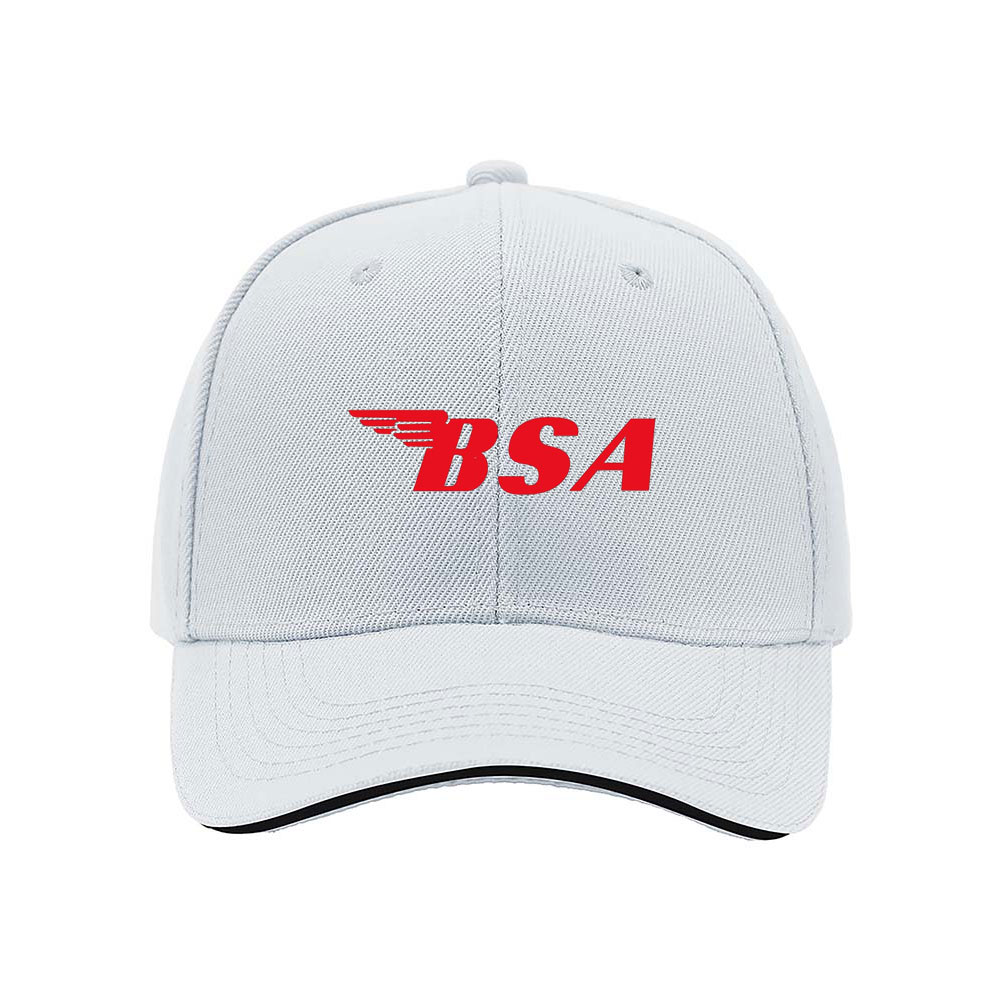 BSA Logo Baseball Cap Men Women Gift Hat Red Black Design - Image 5