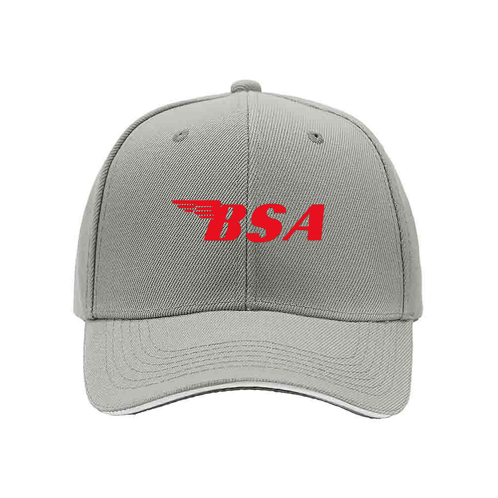 BSA Logo Baseball Cap Men Women Gift Hat Red Black Design - Image 7