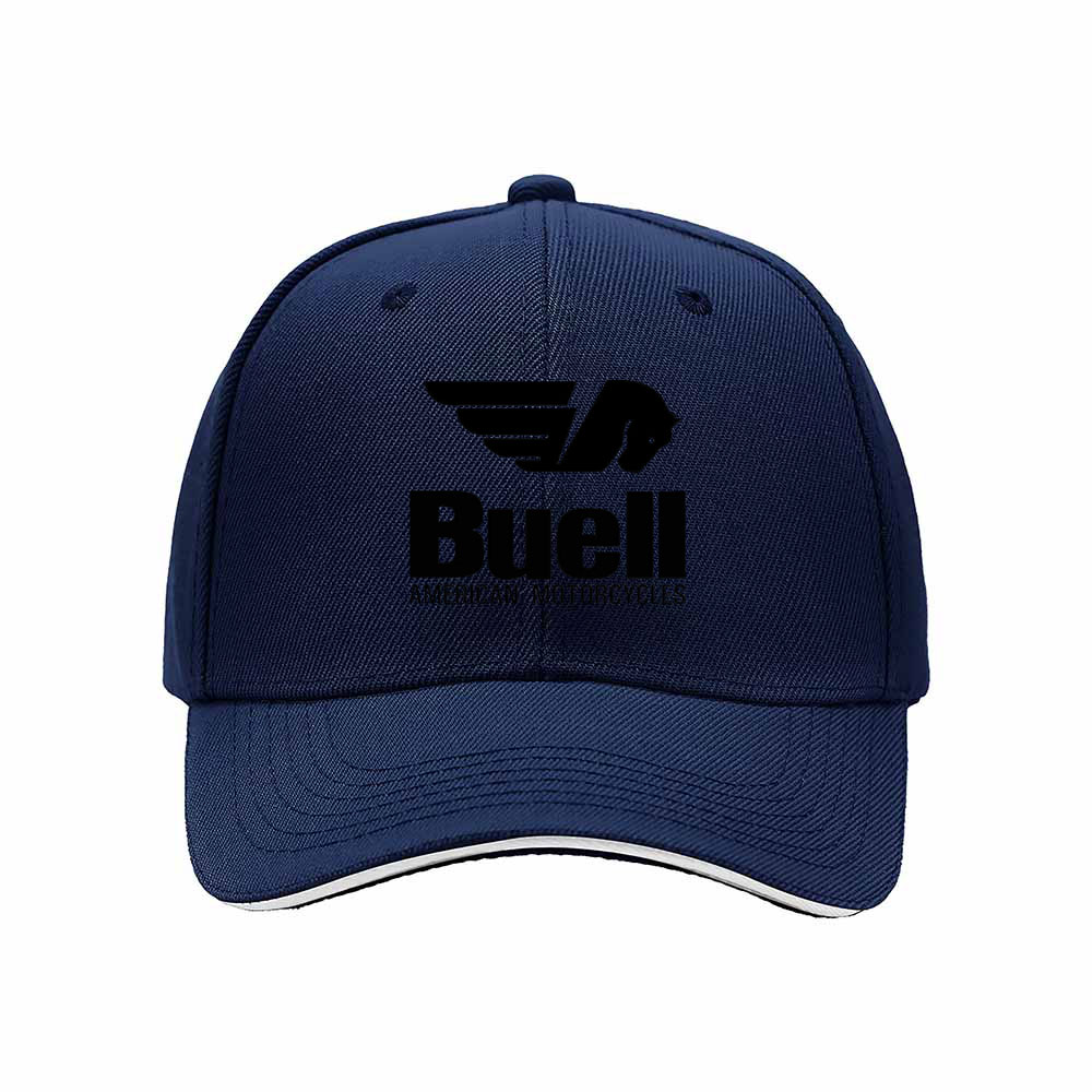 Buell Logo Baseball Cap Men Women Gift Hat Motorcycle Style - Image 2